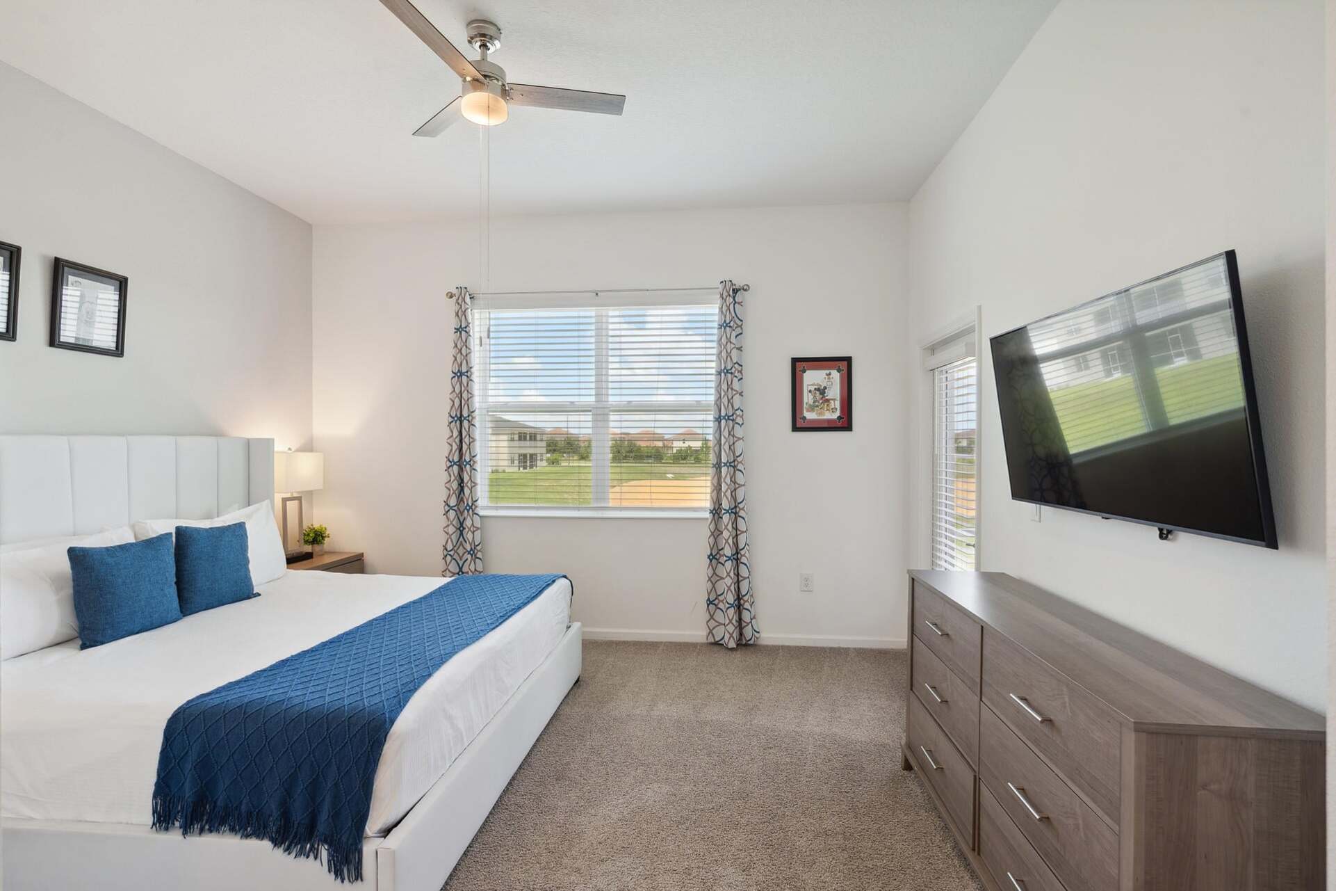 Bedroom 1 Master King Bedroom 50" Smart TV