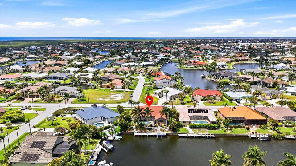 3 bedroom, 2 bathroom waterfront home with private pool in Punta Gorda, FL